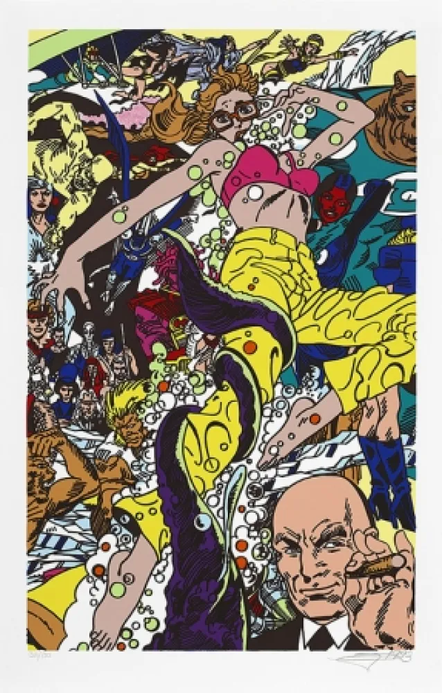 シルクスクリーン Erro - La femme fatale IV