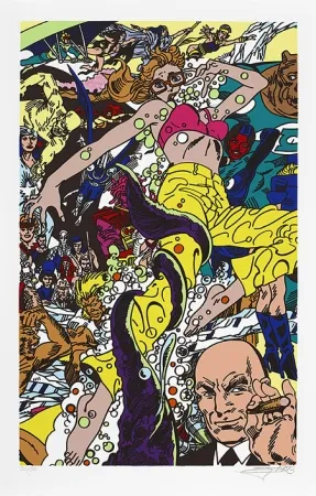 シルクスクリーン Erro - La femme fatale IV