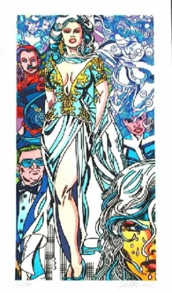 リトグラフ Erro - Le mariage