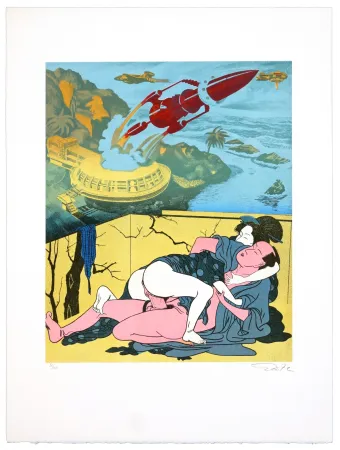 リトグラフ Erro - Made in Japan