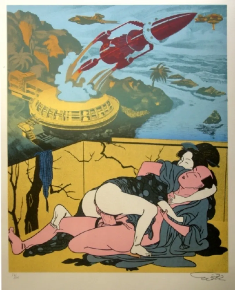 リトグラフ Erro - Made in japan