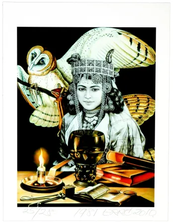 デジタル版画 Erro - Minerva