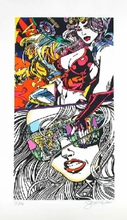 リトグラフ Erro - Reflection