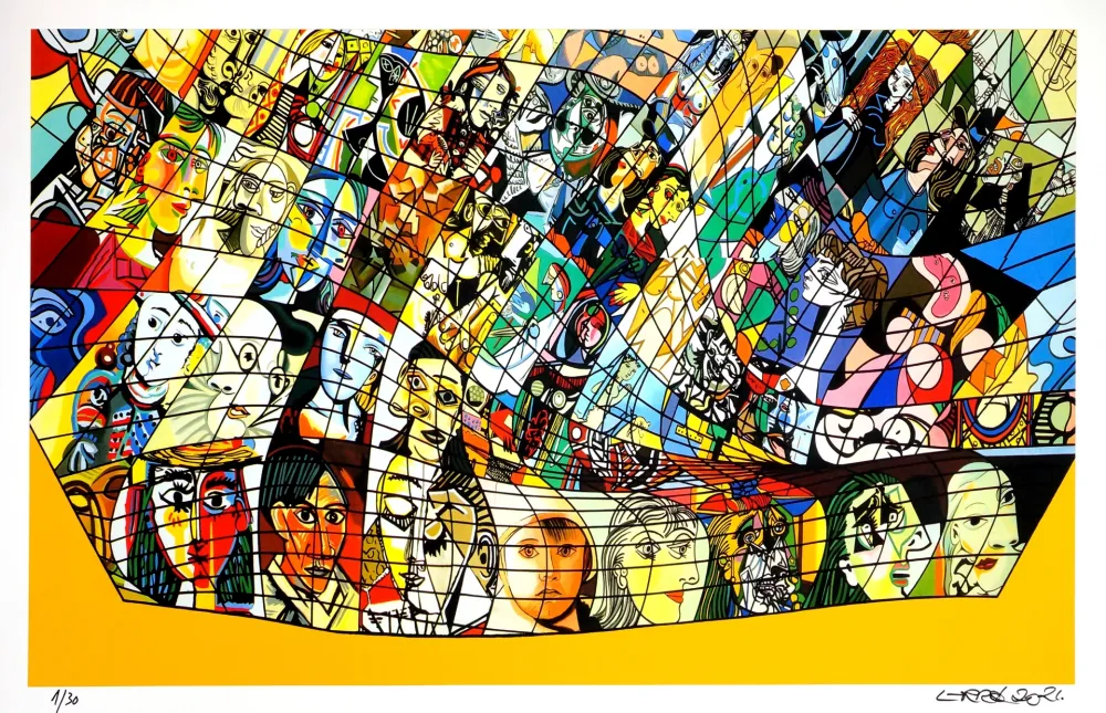 デジタル版画 Erro - Sans Titre 