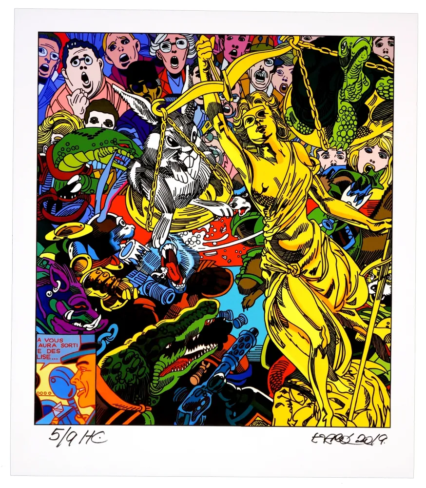 デジタル版画 Erro - Sans titre