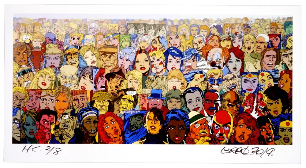 デジタル版画 Erro - Sans titre