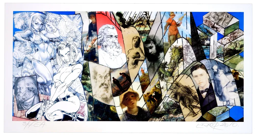 デジタル版画 Erro - Sans titre