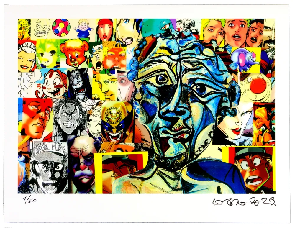 デジタル版画 Erro - Sans titre