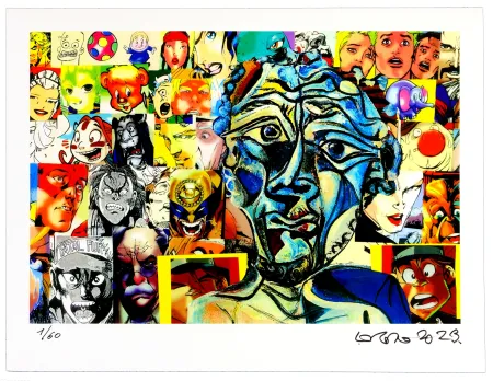 デジタル版画 Erro - Sans titre