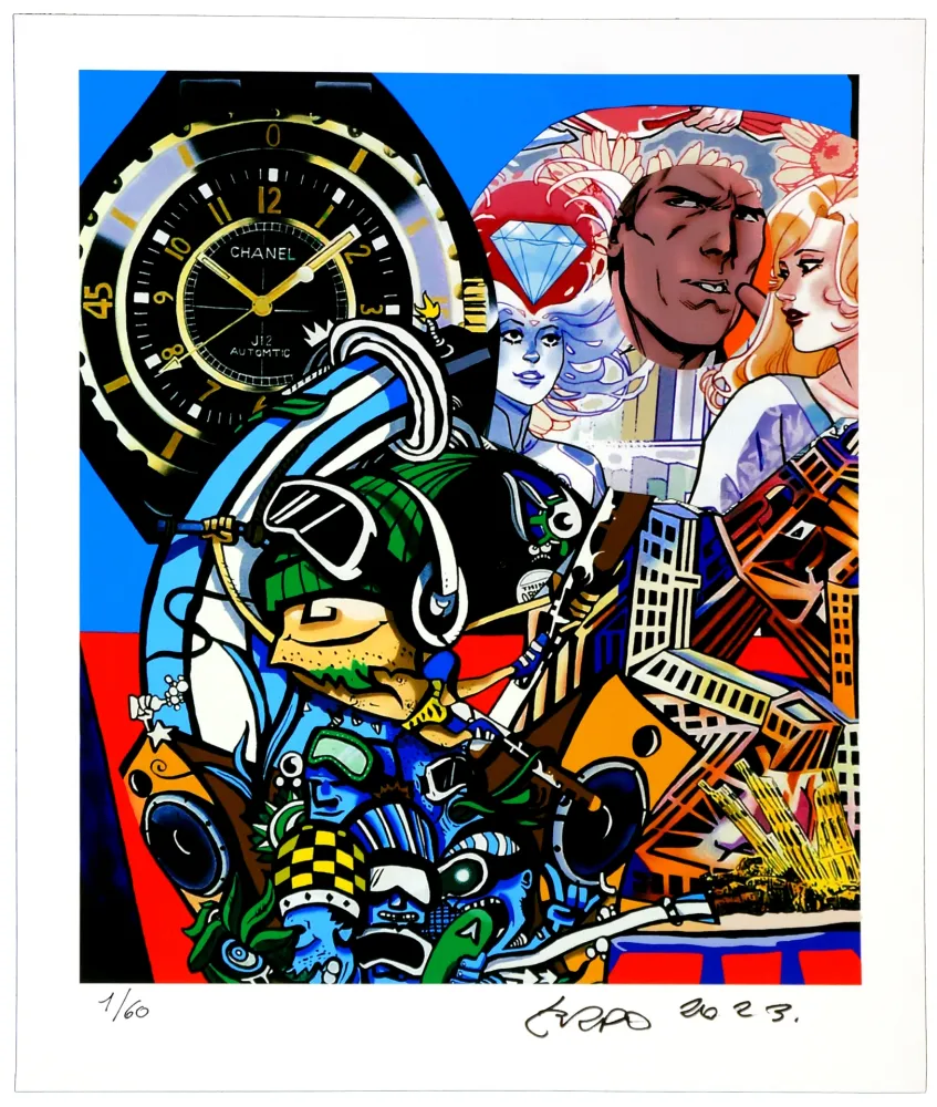 デジタル版画 Erro - Sans titre