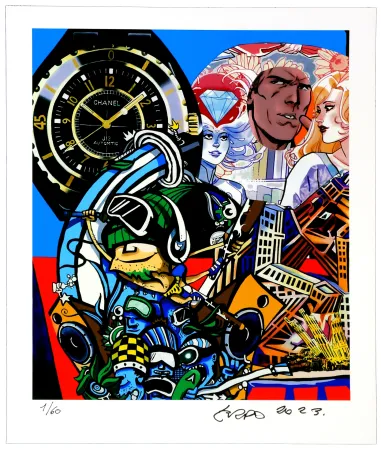 デジタル版画 Erro - Sans titre