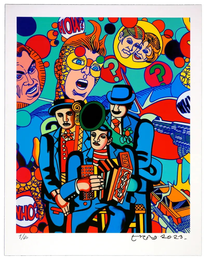 デジタル版画 Erro - Sans titre