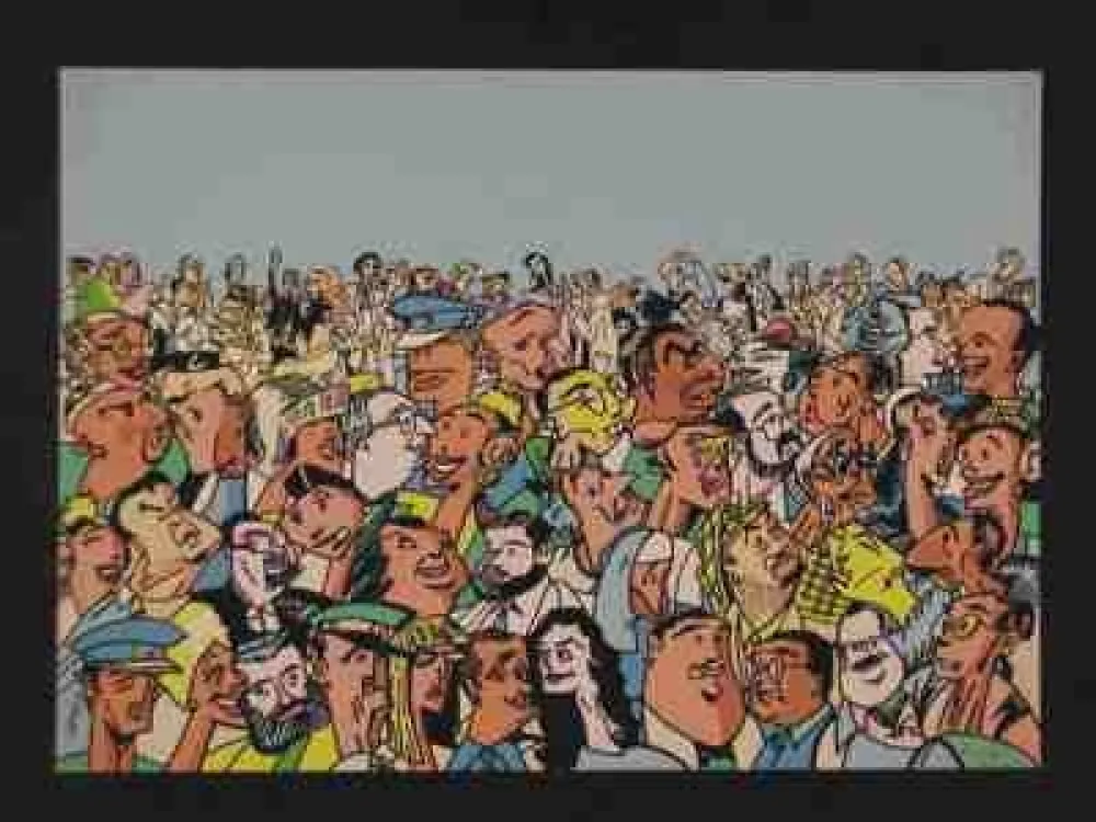 シルクスクリーン Erro - Sans titre