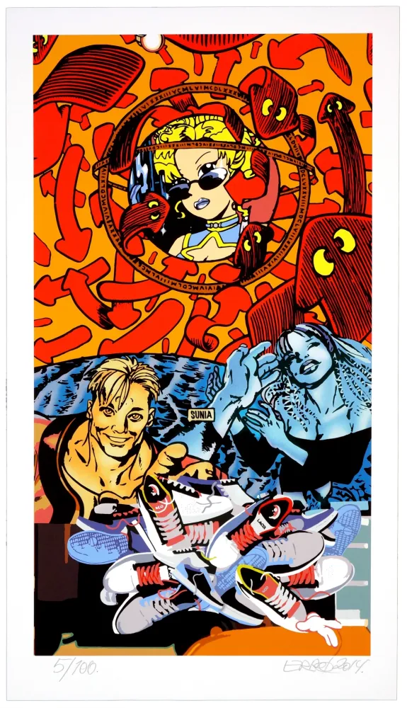 デジタル版画 Erro - Sans Titre