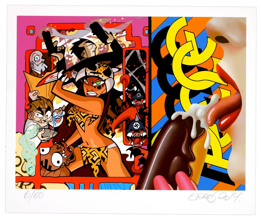 デジタル版画 Erro - Sans titre