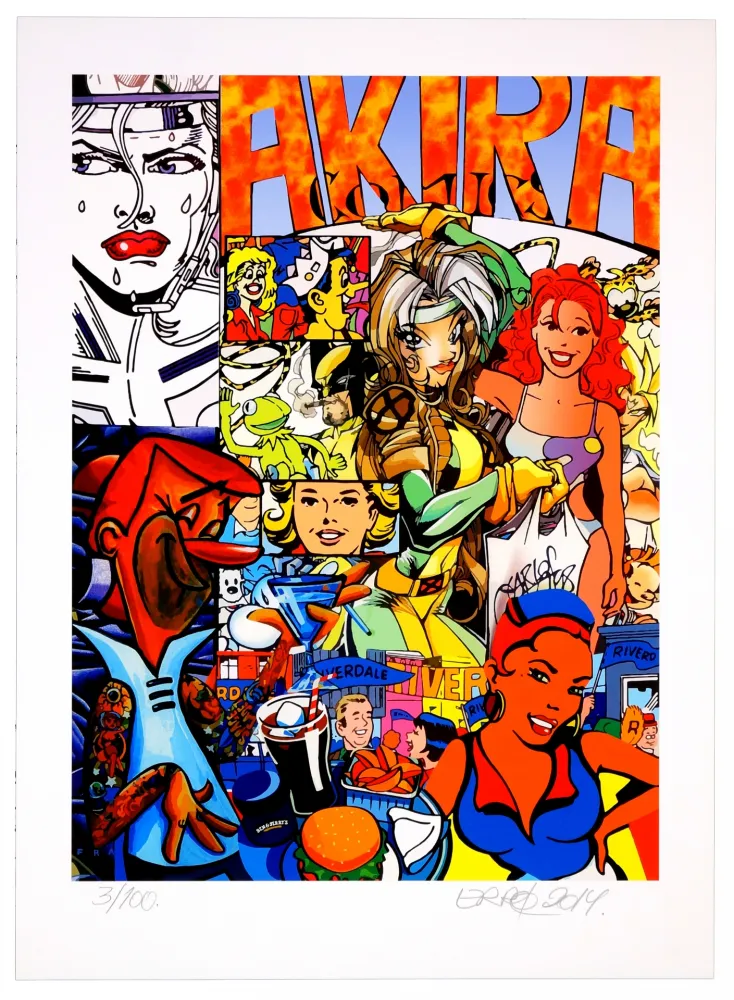 デジタル版画 Erro - Sans Titre