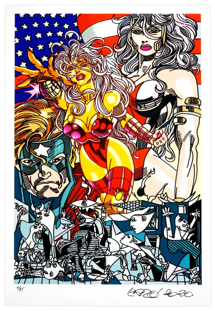 デジタル版画 Erro - Sans Titre