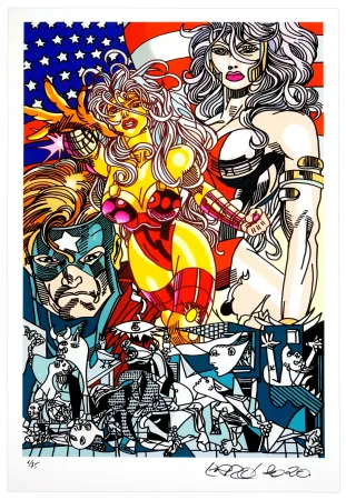 デジタル版画 Erro - Sans Titre