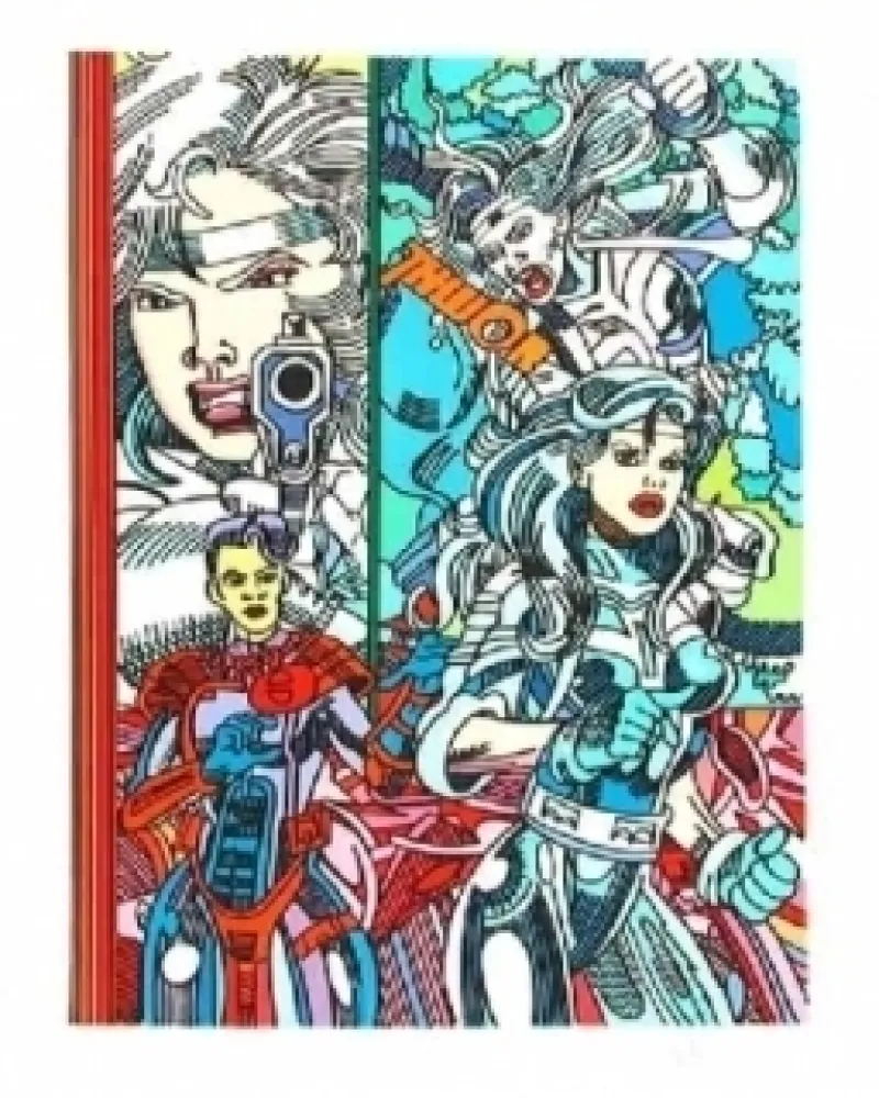 リトグラフ Erro - Silver Galber