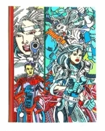 リトグラフ Erro - Silver Galber