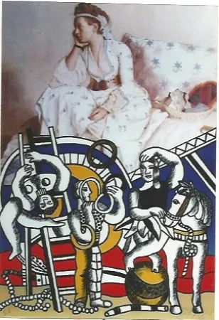 リトグラフ Erro - Symbiose