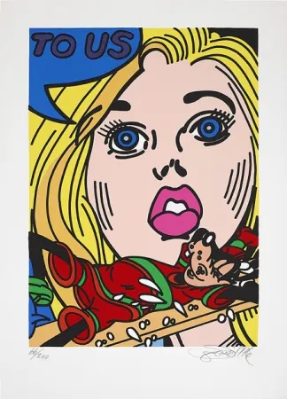 シルクスクリーン Erro - To us to