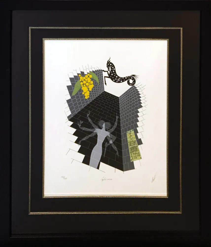 シルクスクリーン Erte - CAPRICORN