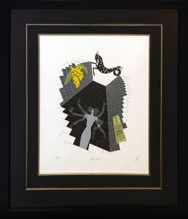 シルクスクリーン Erte - CAPRICORN