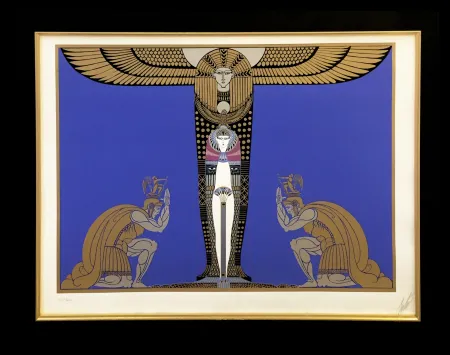 シルクスクリーン Erte - CLEOPATRE