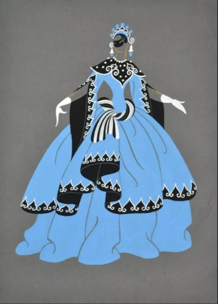 多数の Erte - La Traviata, Third Act #1 Woman