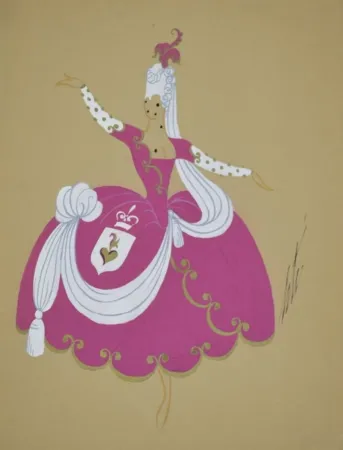 多数の Erte - Ma Mire L’Oge