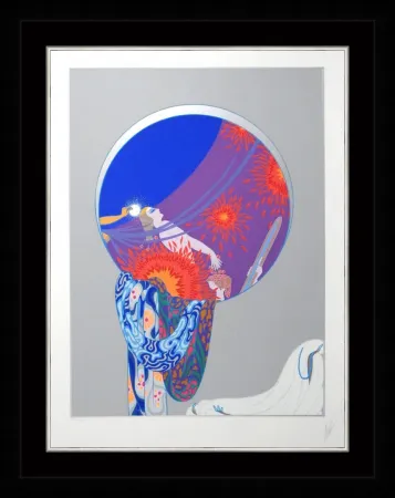 シルクスクリーン Erte - NATURE'S VANITY