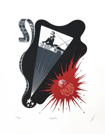シルクスクリーン Erte - SCORPIO