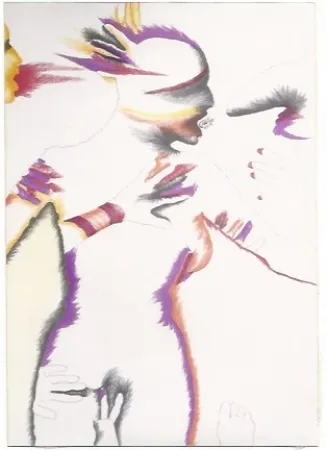 リトグラフ Escobar - Lizard Mouth