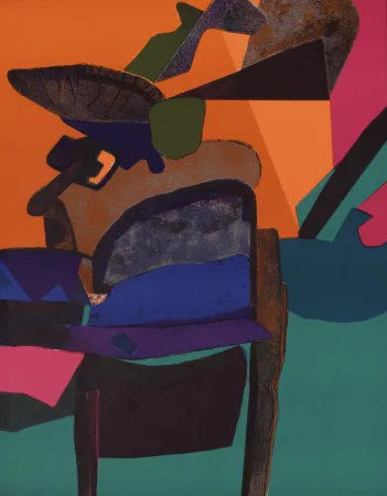 リトグラフ Esteve - Bossaille, 1974