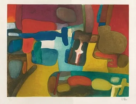 リトグラフ Esteve - Cali