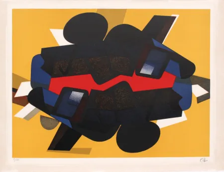 リトグラフ Esteve - Chambrure