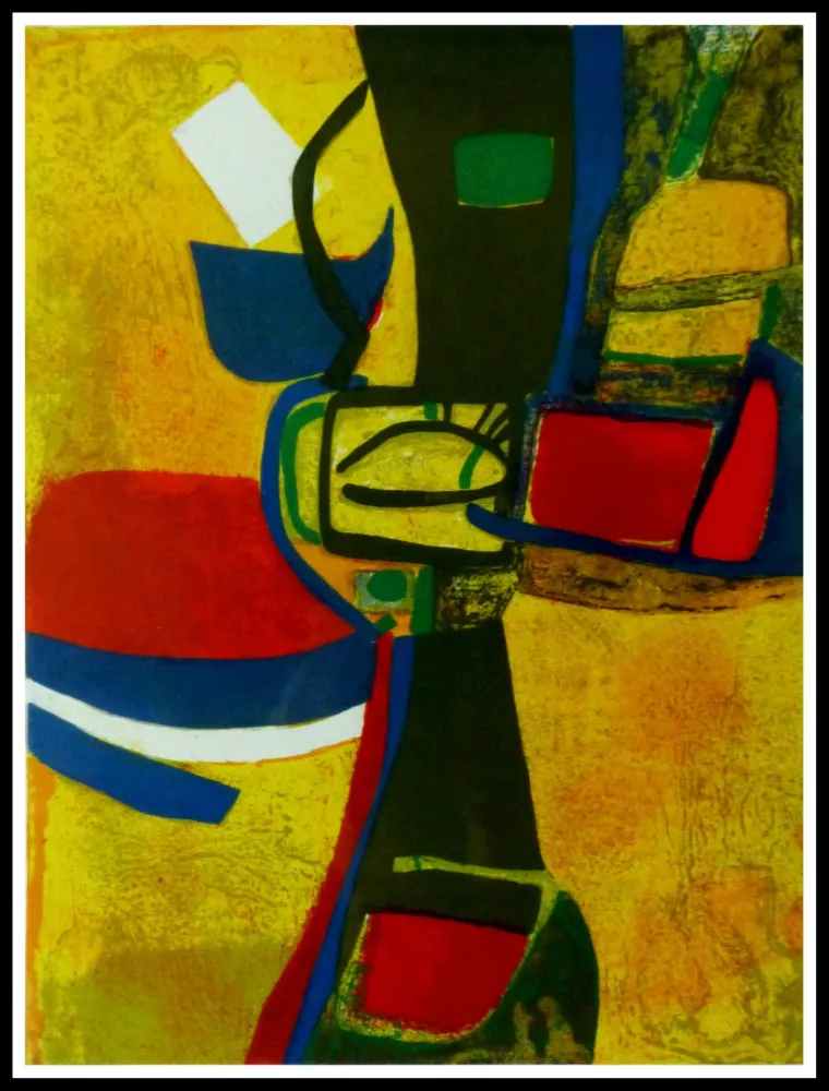 リトグラフ Esteve - CORNE A LICOU