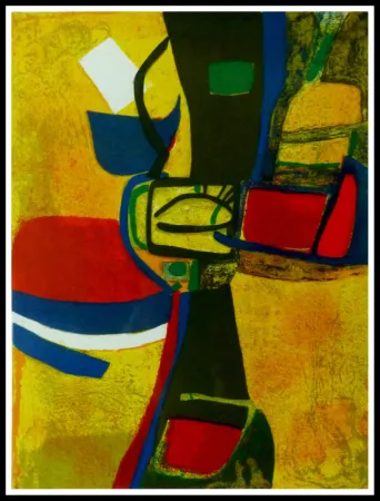 リトグラフ Esteve - CORNE A LICOU