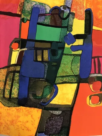 リトグラフ Esteve - Duetto