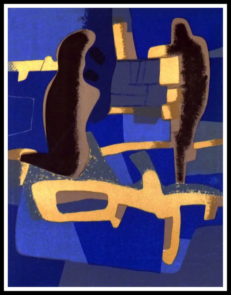 リトグラフ Esteve - FACE A FACE