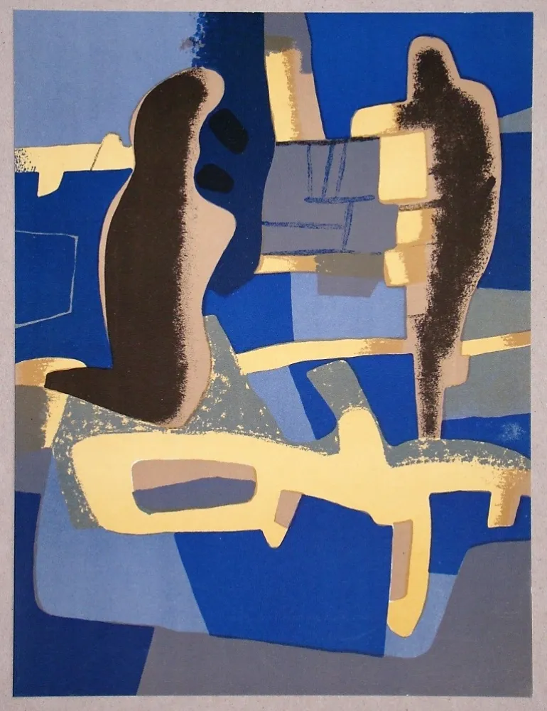 リトグラフ Esteve - Face à face