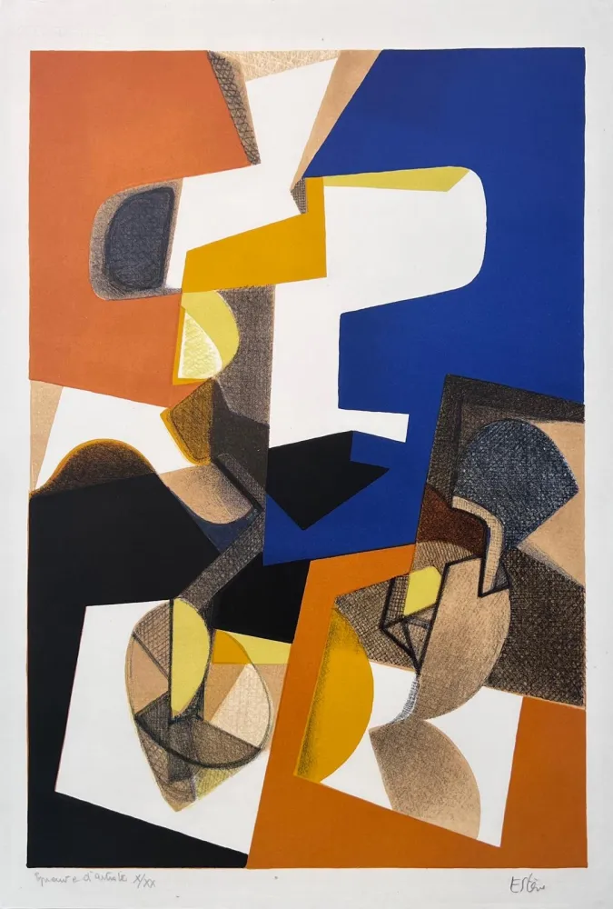 リトグラフ Esteve - Le Prince 