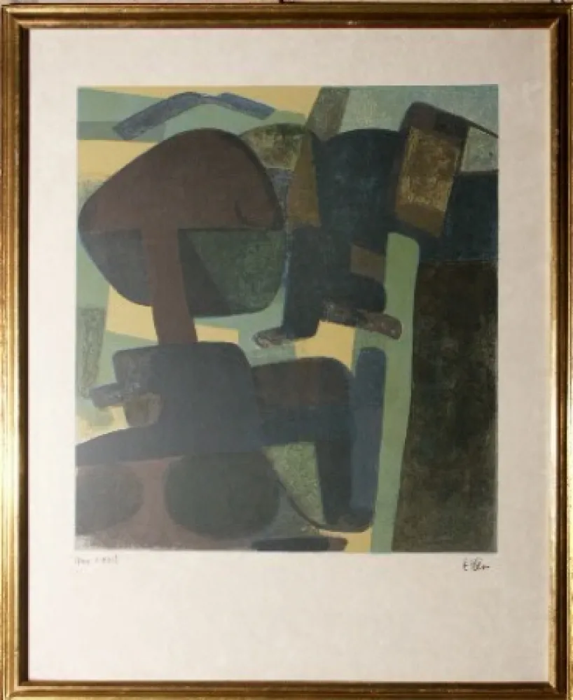 リトグラフ Esteve - Moranès