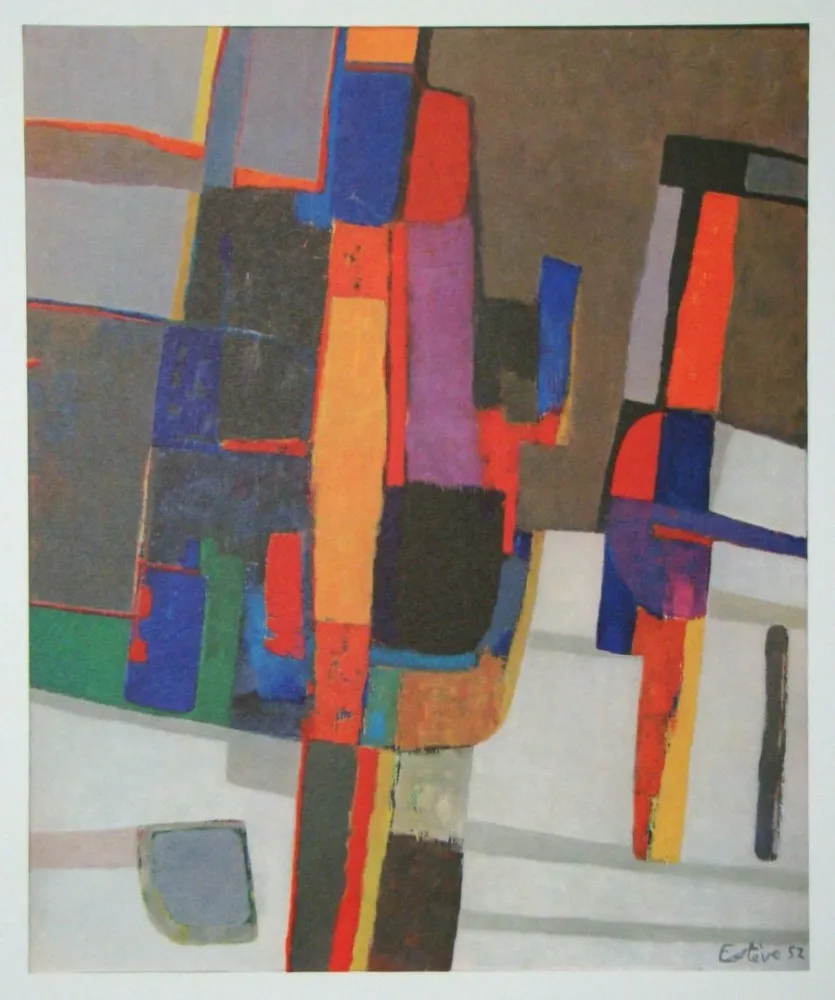 リトグラフ Esteve - Neige