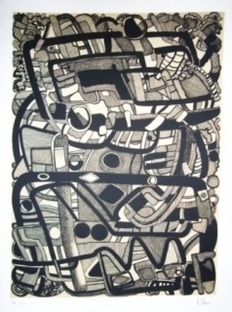 リトグラフ Esteve - Otochiné