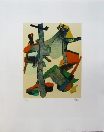 リトグラフ Esteve - Roussadou