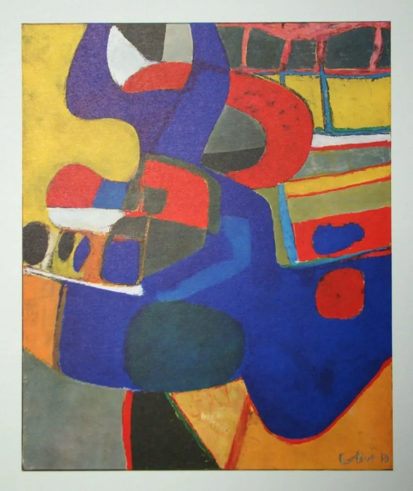 リトグラフ Esteve - Tricornu