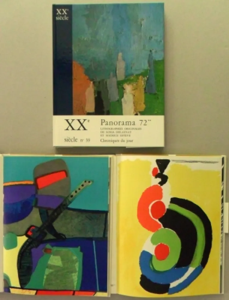 リトグラフ Esteve - XX Siecle no 39, Panorama 1972, Arizovert