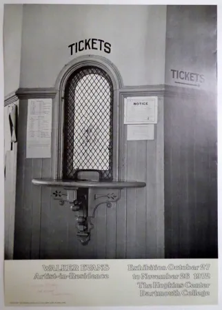 掲示 Evans -  Artist-in-Residence